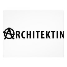 Architektin Ikone Individuelle Einladungskarte