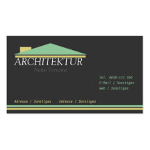 Architektur Visitenkarte