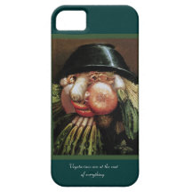 Arcimboldo - der grüne Lebensmittelhändler - für V iPhone 5 Schutzhülle