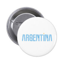 Argentinien-Entwurf! Anstecknadel