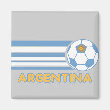 Argentinien-Fußball-Magnet Magnete