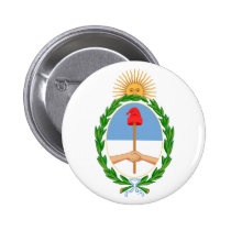 Argentinien-Wappen Knopf buttons