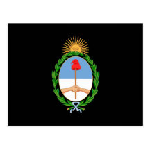 Argentinien-Wappen Postkarten