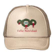 Argentinien-Weihnachten 2 Baseball Kappen