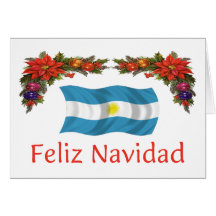 Argentinien-Weihnachten Grußkarten