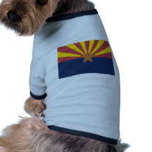 Arizona-Flagge Hundetshirt