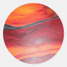 Arizona-Sonnenuntergang Aufkleber