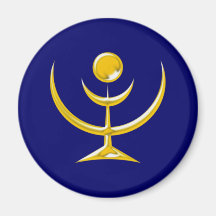 arkanes Symbol arcane Kühlschrankmagnete