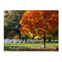 Arlington-Staatsangehörig-Friedhof Postkarte