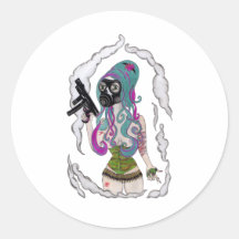 Armee 2 runder sticker