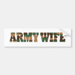 Armee-Ehefrau Auto Sticker
