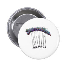 Armee-Wurm Anstecknadelbuttons