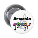 Armenien-Felsen Button