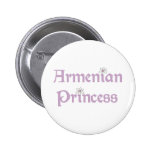 Armenische Prinzessin Anstecknadelbutton