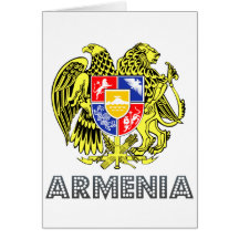 Armenisches Emblem Karten
