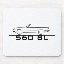 Art 107 Mercedess 560 SL Mauspad
