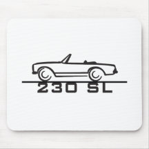 Art 113 Mercedess 230 SL Mousepad
