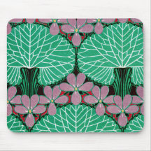 Art Nouveau Pattern #12 at Emporio Moffa Mousepad