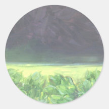 "Artischocken durch das Meer " Stickers