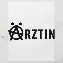 Ärztin Ikone Bedruckte Flyer