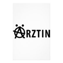 Ärztin Ikone Personalisierte Büropapiere