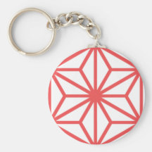 Asanoha RedPink Schlüsselband