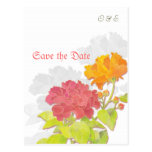 Asiatische Pfingstrosen + Silhouette-Save the Date