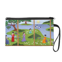 ASIATISCHER WATERSIDE-PLATTEN-SZENEWRISTLET