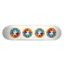 Astana1, Kazakstan Skateboard Deck
