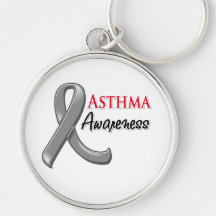 Asthma-Bewusstseins-Band Schlüsselband