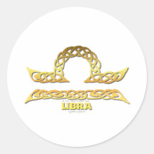 Astrocelt Reihe Waage Sticker