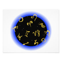Astrologische Symbole Individuelle Einladungskarten