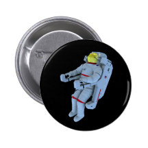 Astronauten-Abzeichen Anstecknadelbutton