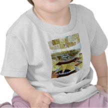 Astronauts Building a Space Station Tee Shirt