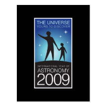 Astronomie 2009 postkarte
