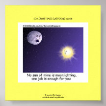 Astronomie-Schwarzarbeit-Cartoon auf lustigem Plak