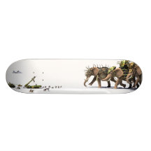Asymmetrie-Skateboard Individuelle Decks