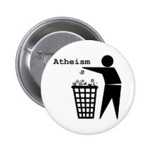 Atheismus Button