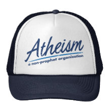 Atheismus eine Nichtprophet Organisation Retrokultkappen