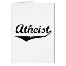 Atheist 2 grußkarten