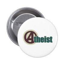 Atheist Anstecknadelbuttons