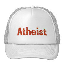 Atheist im Rot Netzkappen