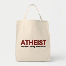 Atheist Leinentasche