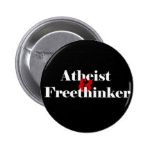 Atheist u. Freethinker Button