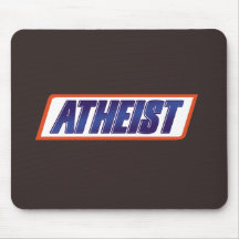 Atheistische Atheismus-Parodie Mousepad