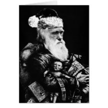 Atheistische Weihnachtskarte Darwin