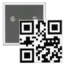 "ATHEISTISCHER" QR Code Anstecknadelbutton