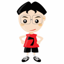 Athletic Kid Cut Out