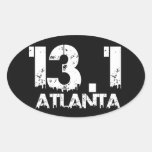 AtlantaHalbmarathon-Aufkleber 13,1