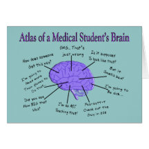 Atlas des Gehirns #2 eines Medizinstudenten Karten
